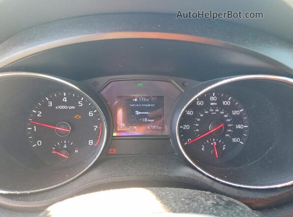 KNDMB5C18K6539818 2019 KIA SEDONA Синий Вид щитка приборов