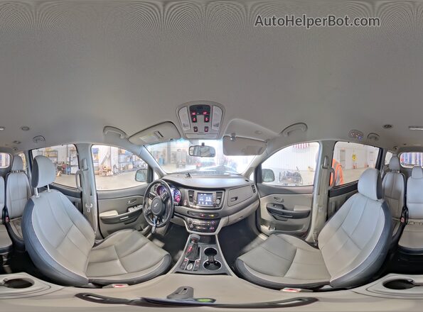 KNDMB5C18K6539818 2019 KIA SEDONA Синий Панорамный вид салона 360°