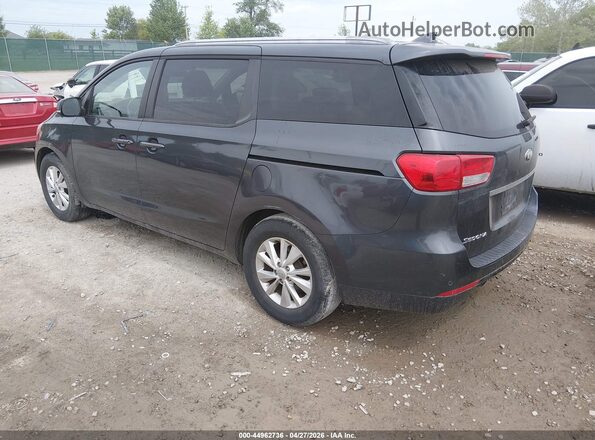 KNDMB5C19H6283780 2017 KIA SEDONA Зеленый Задняя левая четверть