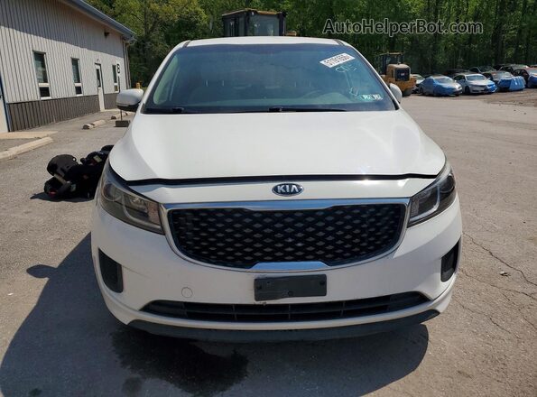 KNDMB5C19J6380290 2018 KIA SEDONA White Vista frontal
