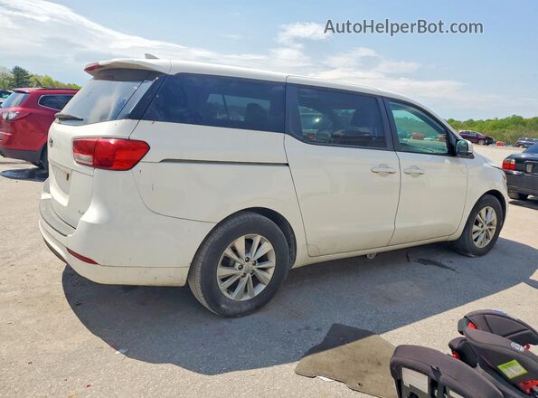 KNDMB5C19J6380290 2018 KIA SEDONA White Trasero derecho