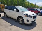 2018 Kia Sedona Lx White vin: KNDMB5C19J6380290