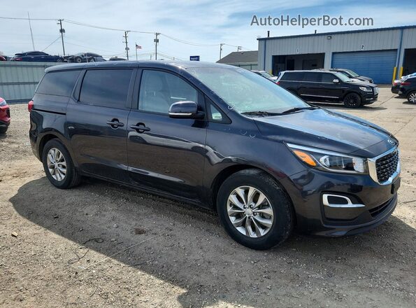 KNDMB5C19M6667312 2021 KIA SEDONA Gray Delantero derecho