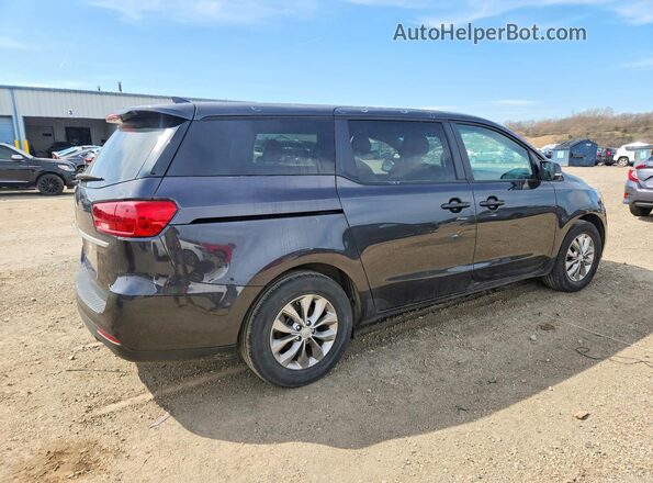 KNDMB5C19M6667312 2021 KIA SEDONA Gray Trasero derecho