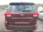 2017 Kia Sedona Lx Бордовый vin: KNDMB5C1XH6333330