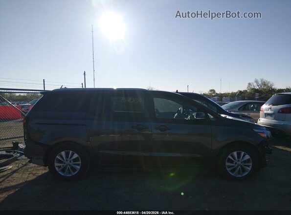 KNDMB5C1XJ6380444 2018 KIA SEDONA Черный Панорамный вид салона 360°