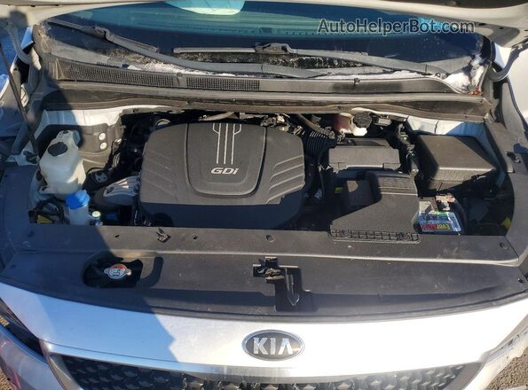 KNDMC5C17G6185150 2016 KIA SEDONA Silver Widok komory silnika
