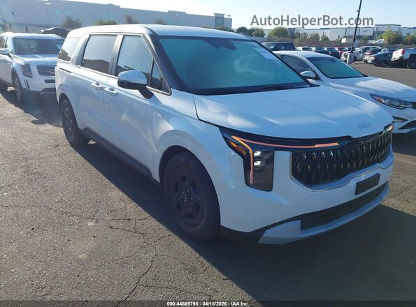 KNDNB5K35T6580349 2026 KIA CARNIVAL MPV Белый Передняя правая четверть