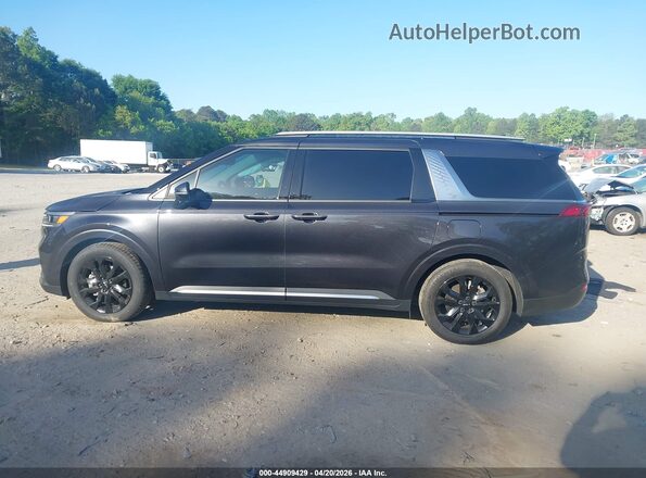 KNDNE5H34R6349613 2024 KIA CARNIVAL MPV Gray Widok wnętrza 360 stopni