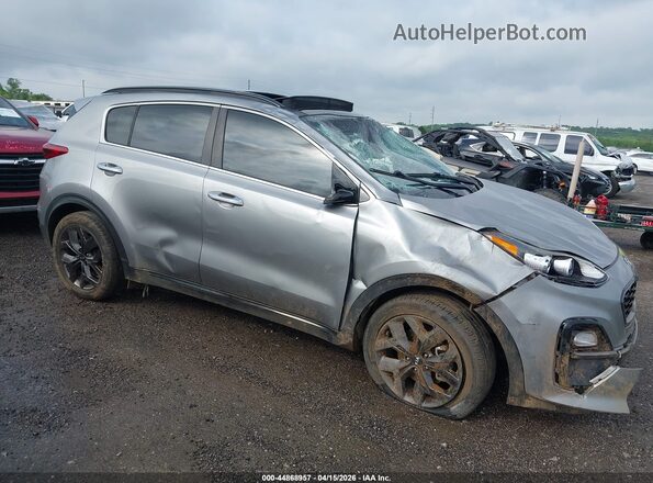 KNDP63AC2L7747795 2020 KIA SPORTAGE Silver Delantero derecho