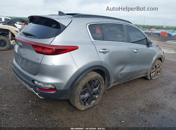 KNDP63AC2L7747795 2020 KIA SPORTAGE Silver Trasero derecho