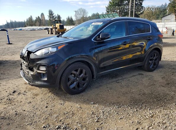 KNDP63AC5L7691089 2020 KIA SPORTAGE Black Przód lewy