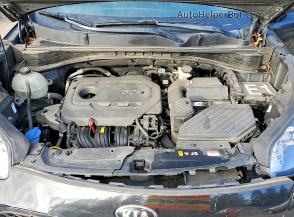 KNDP63AC5L7691089 2020 KIA SPORTAGE Black Widok komory silnika