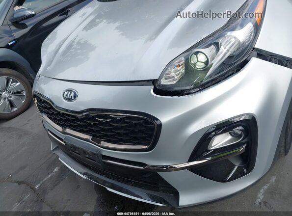 KNDP63AC6L7715433 2020 KIA SPORTAGE Silver Vista interior trasera