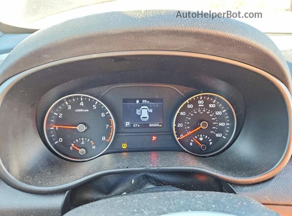 KNDP63AC7L7652018 2020 KIA SPORTAGE Brown Instrument cluster view