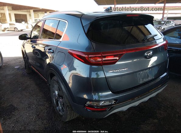 KNDP63AC8L7662881 2020 KIA SPORTAGE Синий Задняя левая четверть