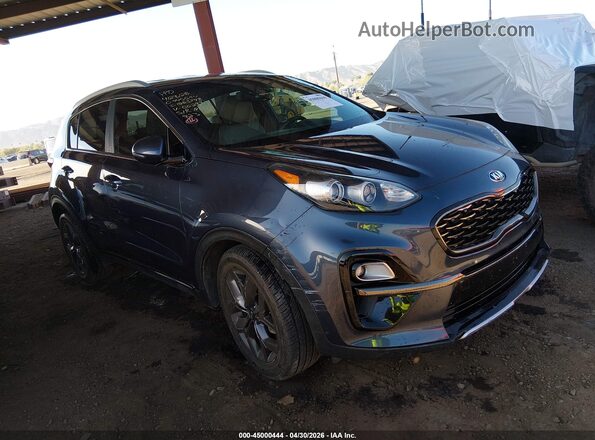 KNDP63AC8L7662881 2020 KIA SPORTAGE Синий 