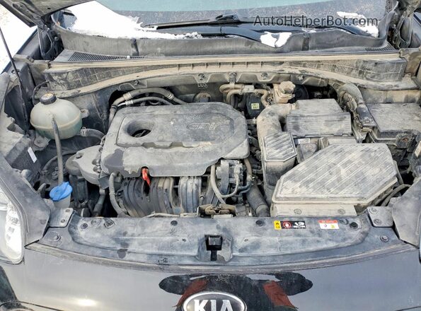KNDP63AC9L7639030 2020 KIA SPORTAGE Черный Вид подкапотного пространства