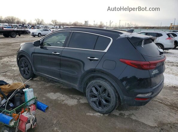KNDP63AC9L7639030 2020 KIA SPORTAGE Черный Задняя левая четверть