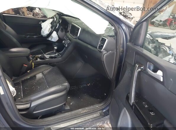KNDP6CAC2N7015136 2022 KIA SPORTAGE Navy წინა სალონის ხედი