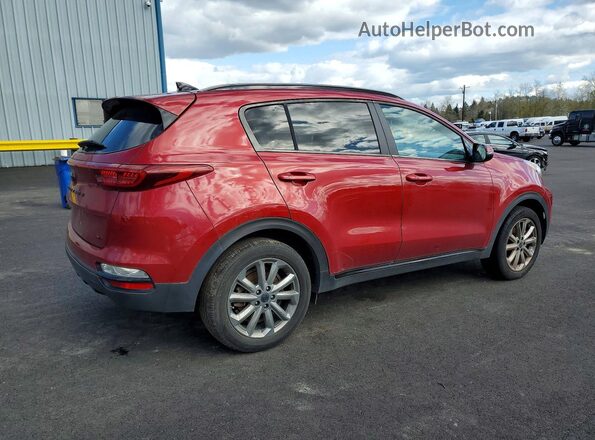 KNDP6CAC8N7961919 2022 KIA SPORTAGE Красный Задняя правая четверть