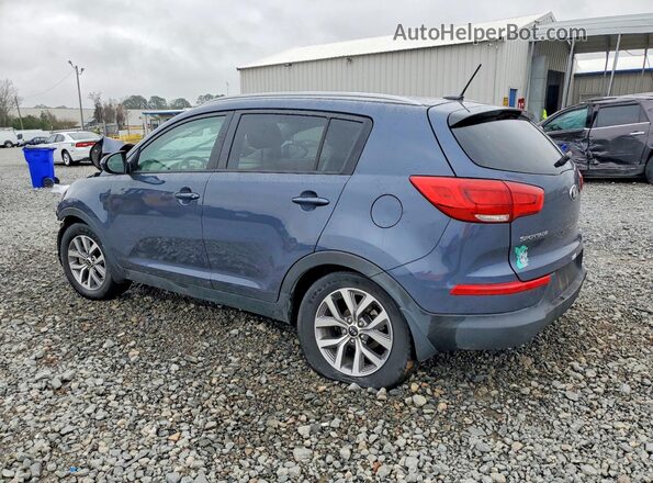 KNDPB3AC0G7866334 2016 KIA SPORTAGE Синий Задняя левая четверть