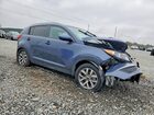 2016 Kia Sportage Lx Синий vin: KNDPB3AC0G7866334