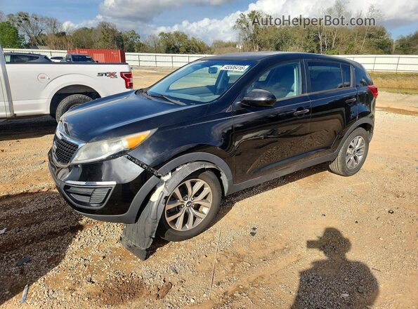 KNDPB3AC2G7833562 2016 KIA SPORTAGE Black Przód lewy