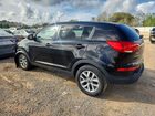 2016 Kia Sportage Lx Black vin: KNDPB3AC2G7833562