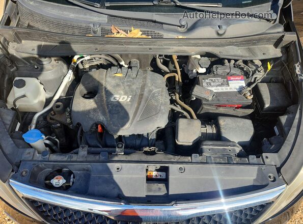 KNDPB3AC2G7833562 2016 KIA SPORTAGE Black Widok komory silnika