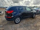2016 Kia Sportage Lx Black vin: KNDPB3AC2G7833562