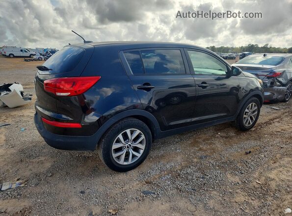 KNDPB3AC2G7833562 2016 KIA SPORTAGE Black Tył prawy