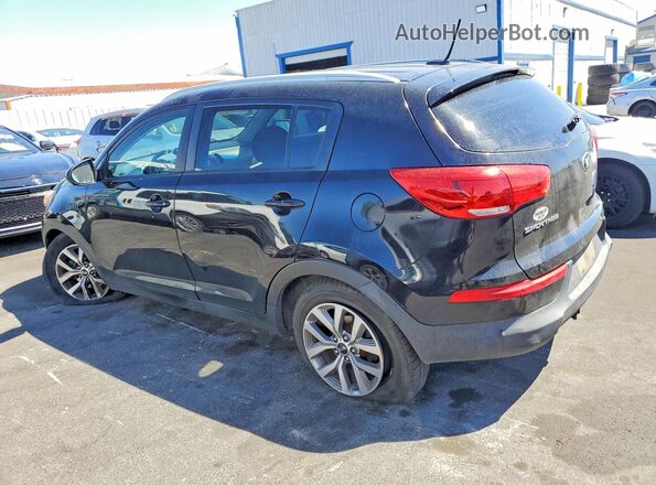 KNDPB3AC5G7870282 2016 KIA SPORTAGE Black Tył lewy