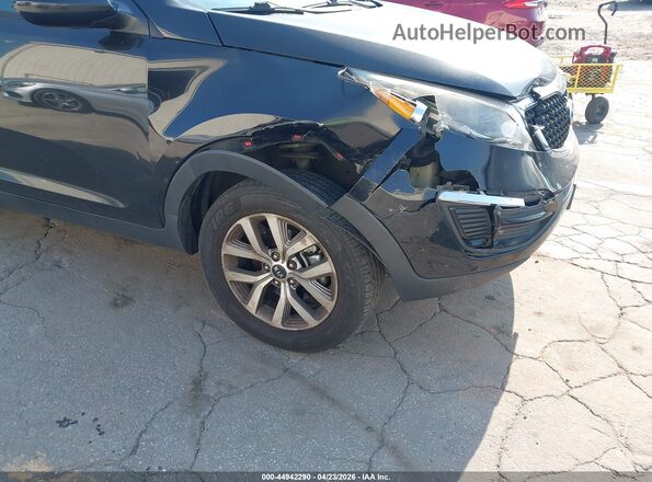 KNDPB3AC6G7874745 2016 KIA SPORTAGE Black Widok z przodu