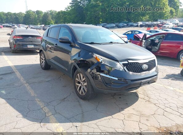 KNDPB3AC6G7874745 2016 KIA SPORTAGE Black Przód prawy