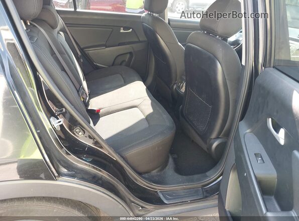 KNDPB3AC6G7874745 2016 KIA SPORTAGE Black Widok naklejki z numerem VIN