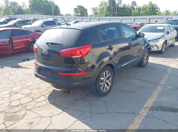 KNDPB3AC6G7874745 2016 KIA SPORTAGE Black Tył prawy