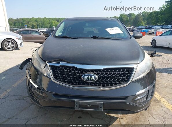 KNDPB3AC6G7874745 2016 KIA SPORTAGE Black Widok deski rozdzielczej