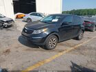 2016 Kia Sportage Lx Black vin: KNDPB3AC6G7874745