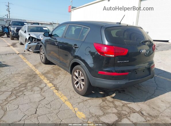 KNDPB3AC6G7874745 2016 KIA SPORTAGE Black Tył lewy