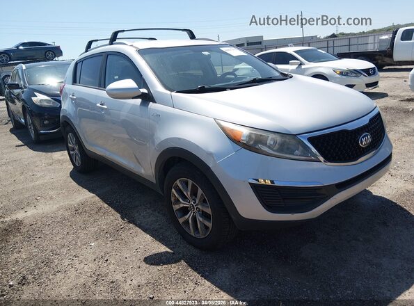 KNDPBCAC1G7867718 2016 KIA SPORTAGE Silver Przód prawy