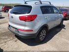 2016 Kia Sportage Lx Silver vin: KNDPBCAC1G7867718