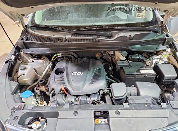 KNDPBCACXG7850609 2016 KIA SPORTAGE Серебряный Вид подкапотного пространства