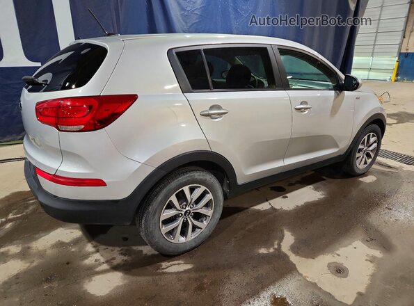 KNDPBCACXG7850609 2016 KIA SPORTAGE Серебряный Задняя правая четверть