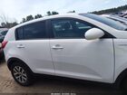 2016 Kia Sportage Lx White vin: KNDPBCACXG7880175