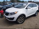 2016 Kia Sportage Lx White vin: KNDPBCACXG7880175