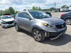 2016 Kia Sportage Ex Gray vin: KNDPCCAC2G7832604