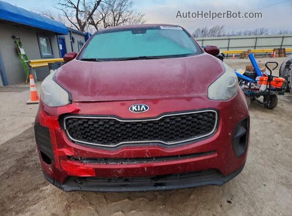 KNDPM3AC0K7493802 2019 KIA SPORTAGE Красный Вид спереди