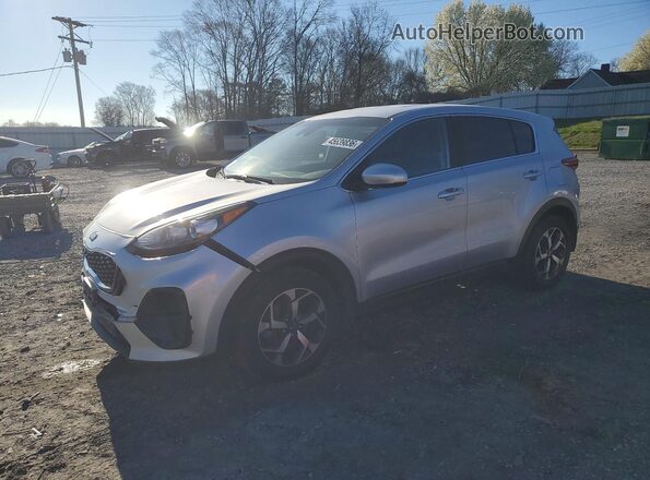 KNDPM3AC0L7776136 2020 KIA SPORTAGE Gray Передня ліва чверть