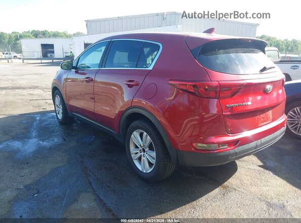 KNDPM3AC1K7615258 2019 KIA SPORTAGE Red Задня ліва чверть